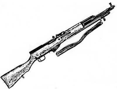 SKS (Semi-) Automatic hunting Carbine Rifle 